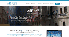 Desktop Screenshot of mastertrader.com